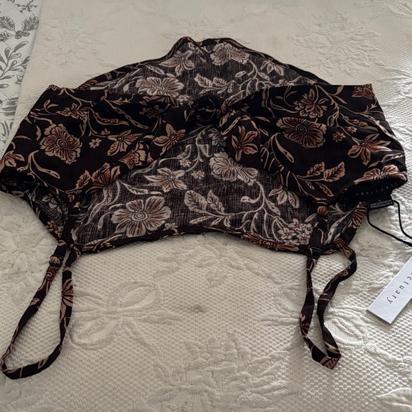 Sanctuary Black and Brown Floral Camisole - Picture 4 of 4